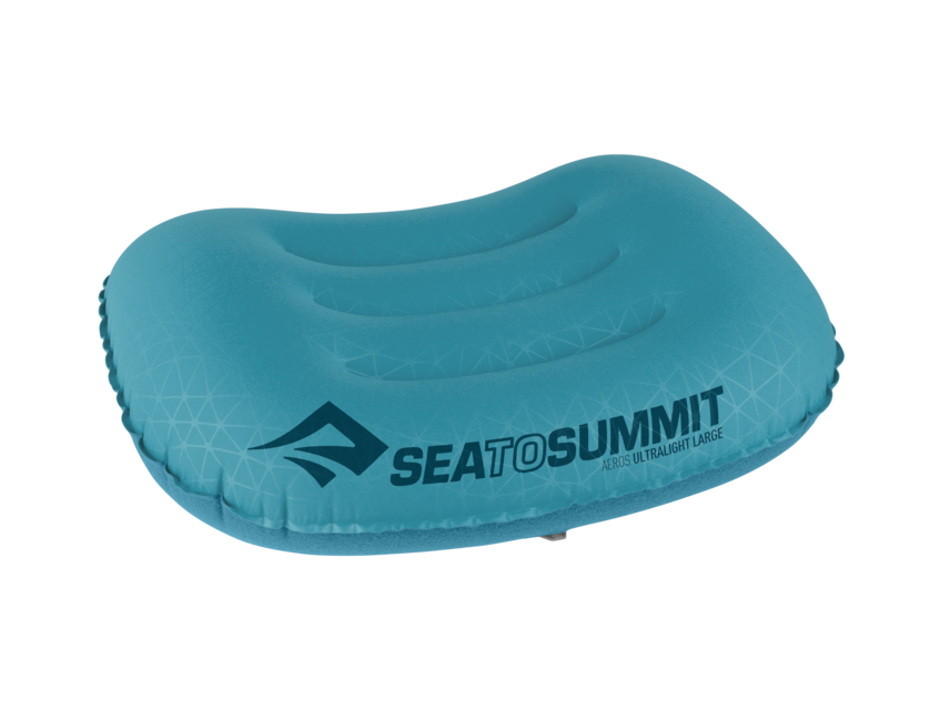 Sea to Summit Aeros Ultralight Αεροστεγανό Μαξιλάρι Ταξιδίου, Large, Aqua