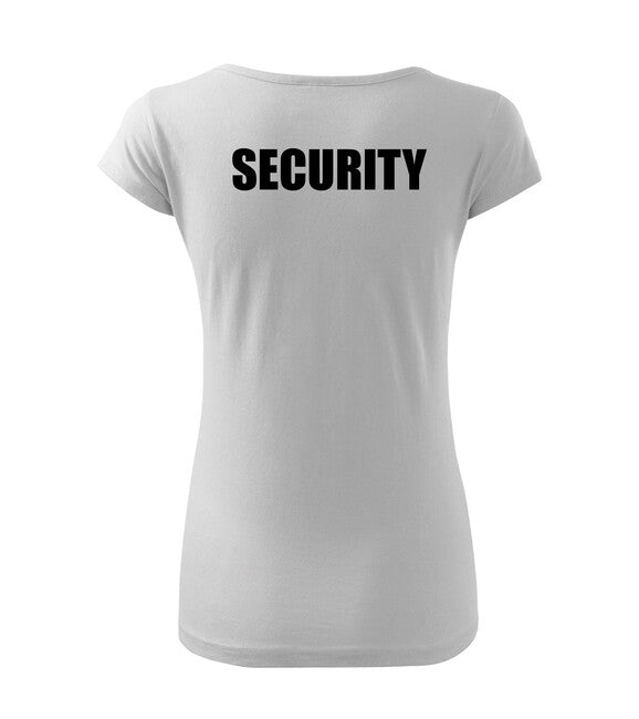 DRAGOWA SECURITY μπλουζάκι γυναικείο με επιγραφή