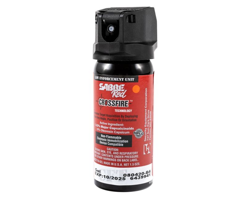 Security Equipment Corporation MK-3 Crossfire Σπρέι Άμυνας Κόκκινο, Βάση Pepperballs, Gel, 53 ml