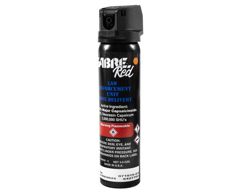 Security Equipment Corporation Sabre Red MK-4 κωνικό αμυντικό σπρέι πιπεριού, 118 ml