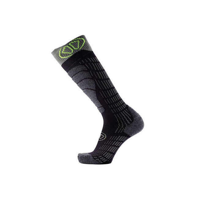 Sidas Ski Comfort κάλτσες, μαύρο/γκρι
