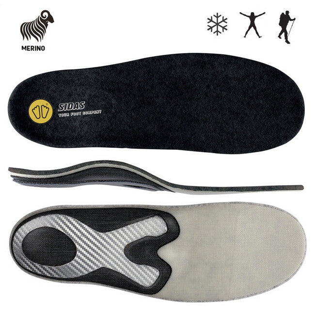 Sidas Comfort+ Merino Πάτοι Παπουτσιών