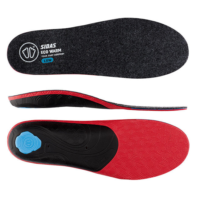 Sidas 3Feet Eco Warm Low ορθοτικές σόλες με υποστήριξη