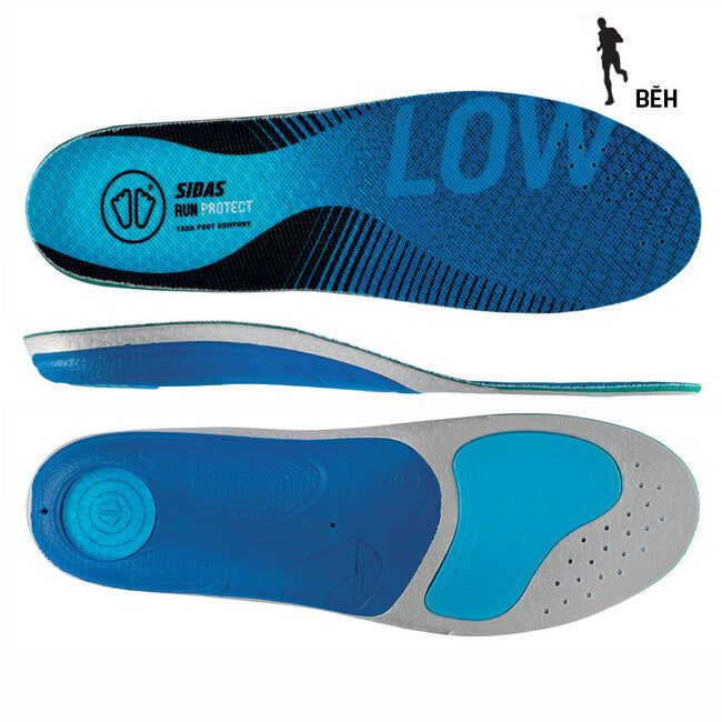 Sidas Run 3Feet Protect Low ορθοπεδικές πέλματα υποστήριξης