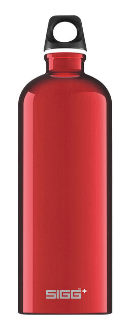 SIGG Traveller Αλουμινένιο Μπουκάλι Νερού 1 l, Κόκκινο