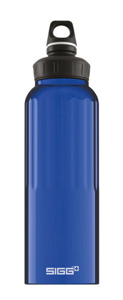 SIGG WMB Aluminum Water Bottle 1.5L Navy Blue