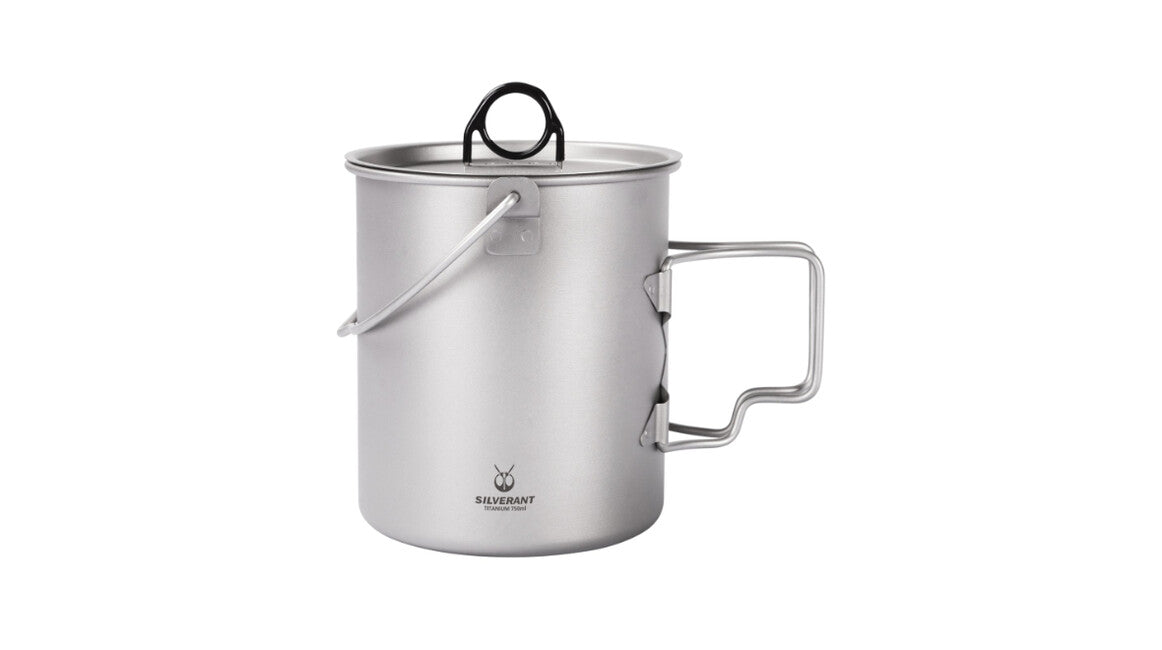 Silverant Τιτανένια Κούπα με Καπάκι 750 ml