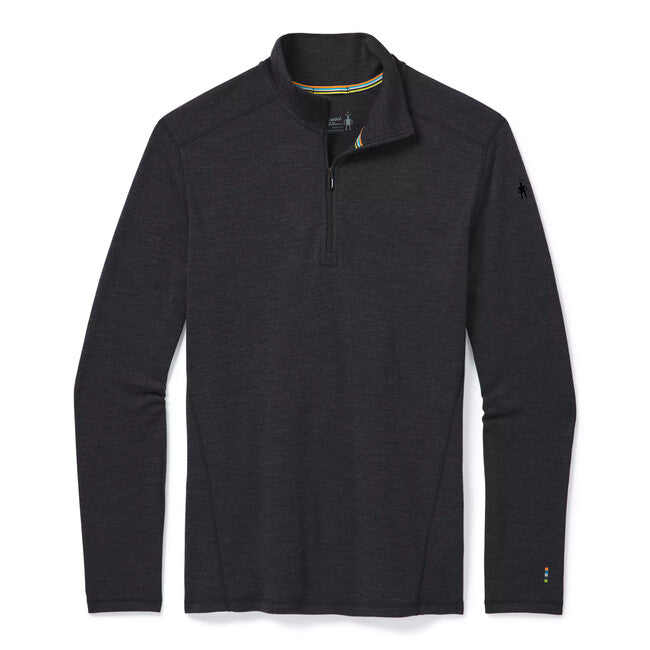 Smartwool Classic Thermal Ρούχα Merino BL 1/4 Zip, charcoal heather
