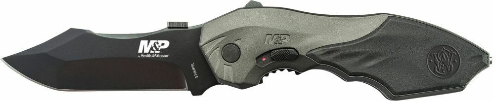 Smith & Wesson M&P 2nd Generation Τακτικό Μαχαίρι 8,9 cm, Μαύρο, Αλουμίνιο, Καουτσούκ