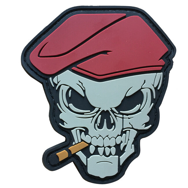 WARAGOD Smoking Skull Σήμα PVC