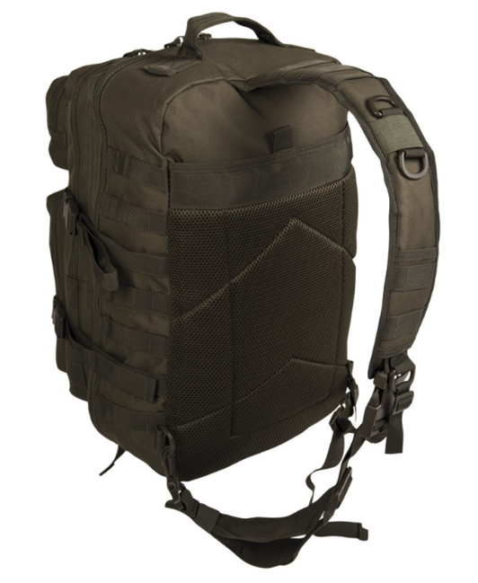 Mil-Tec Assault Σακίδιο Πλάτης Μονής Λωρίδας, Λαδί 29L