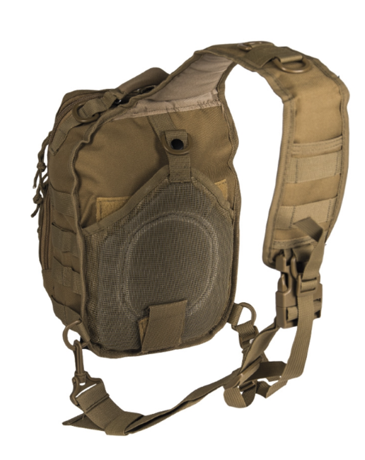 Mil-Tec Σακίδιο πλάτης Assault Small Μονή Λωρίδα, Coyote, 10L