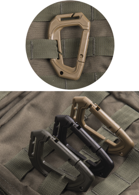 Mil-Tec Καραμπίνα MOLLE Πλαστική Τακτική Coyote, 2τεμ.