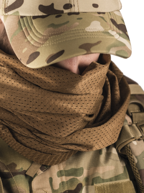 Mil-Tec Mesh Sniper Σάλι Δικτυωτό, Coyote, 190x50cm