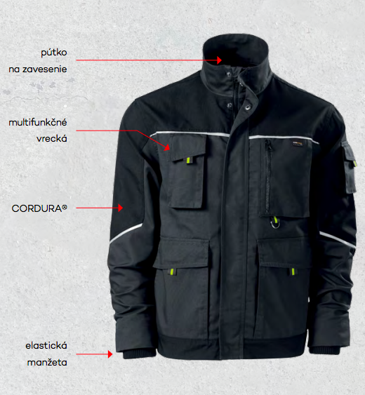 Rimeck Ranger Μπουφάν Ανδρική Cordura®, Σκούρο Μπλε