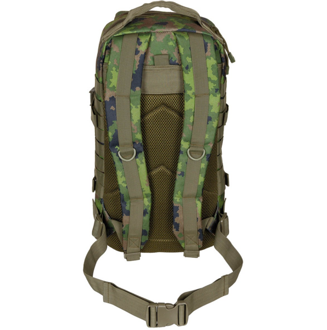 MFH US Assault Backpack, BW Tropical Camouflage, 30L