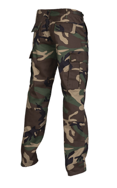 Mil-Tec US Ranger BDU STRAIGHT CUT παντελόνι, woodland