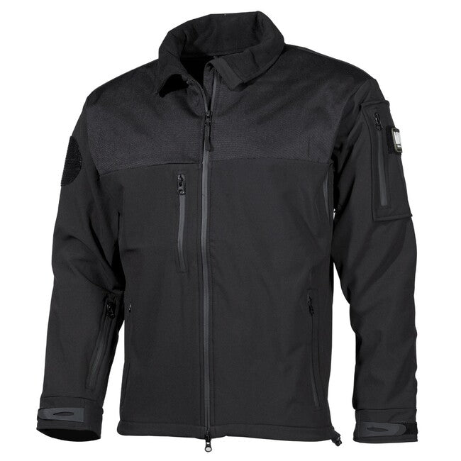 MFH Professional Australia Μπουφάν Softshell, Μαύρο