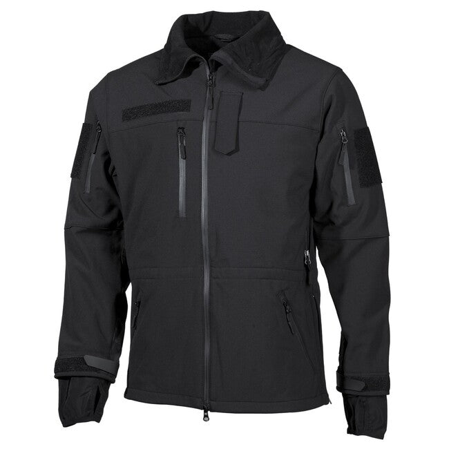 MFH Professional High Defence Μπουφάν Softshell, Μαύρο