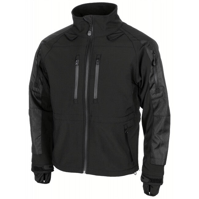 MFH Protect Μπουφάν Softshell, Μαύρο