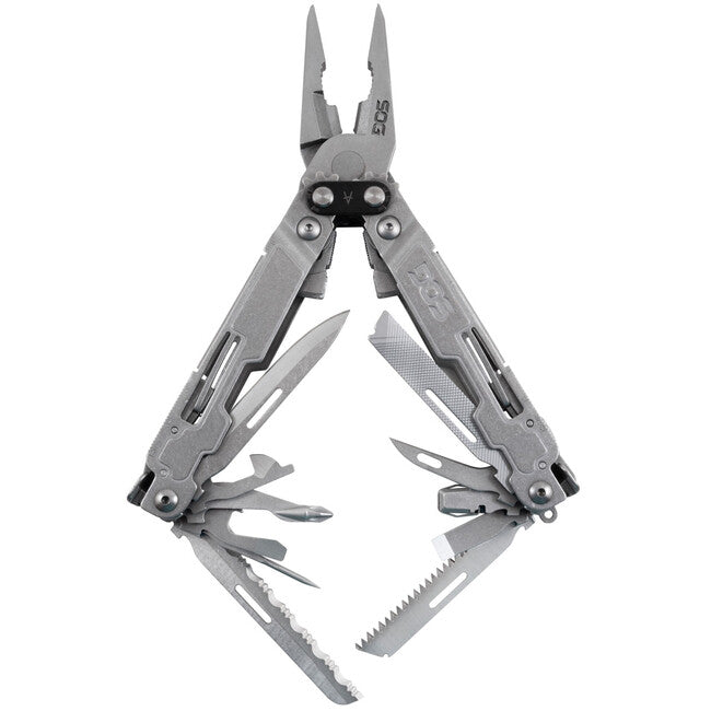 SOG POWERACCESS DELUXE Πολυεργαλείο με θήκη υφάσματος και σετ hex bits FABRIC SHEATH KIT
