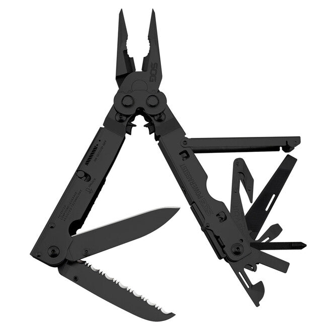 SOG POWERASSIST Πολυεργαλείο, Black Oxide, NYLON SHEATH