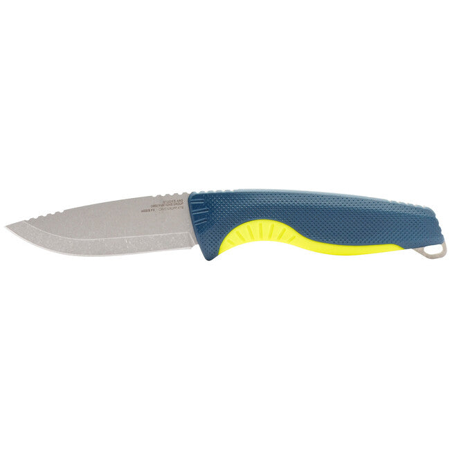 SOG AEGIS FX Σταθερό Μαχαίρι, Indigo & Acid Yellow