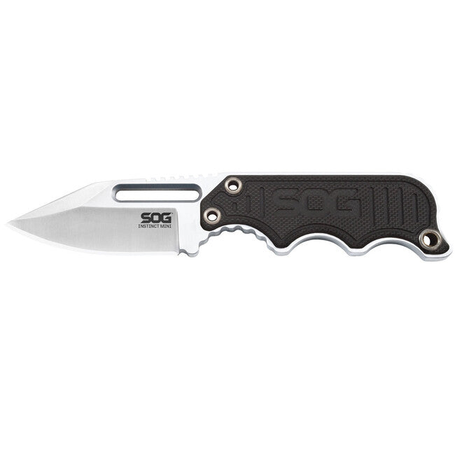 SOG INSTINCT MINI Μαχαίρι Σταθερής Λάμας με Χειρολαβή G10, Satin
