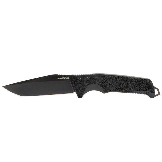 SOG Trident FX Σταθερό Μαχαίρι - Blackout - Straight Edge