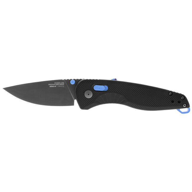 SOG Aegis AT Μαχαίρι Διπλής Δράσης, Μαύρο & Κυανό
