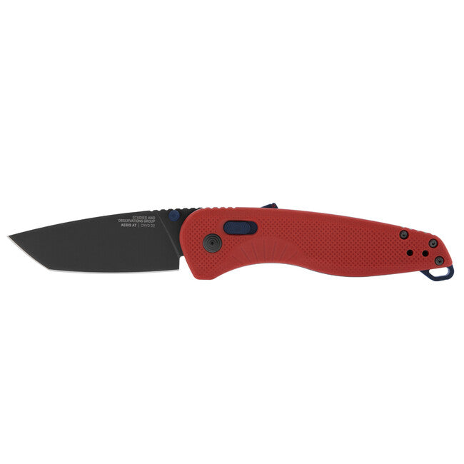 SOG AEGIS AT Μαχαίρι Tanto Με Κλείσιμο, Rescue Red & Indigo
