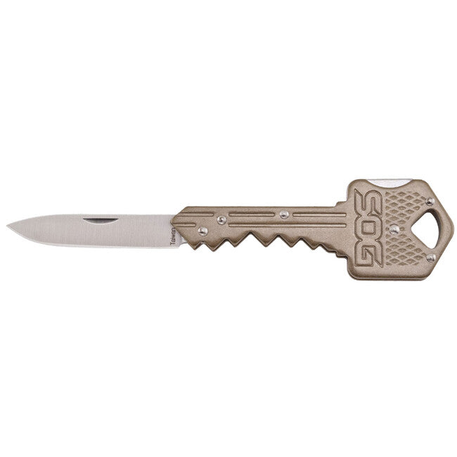SOG KEY - KNIFE Αναδιπλούμενο Μαχαίρι, BRASS