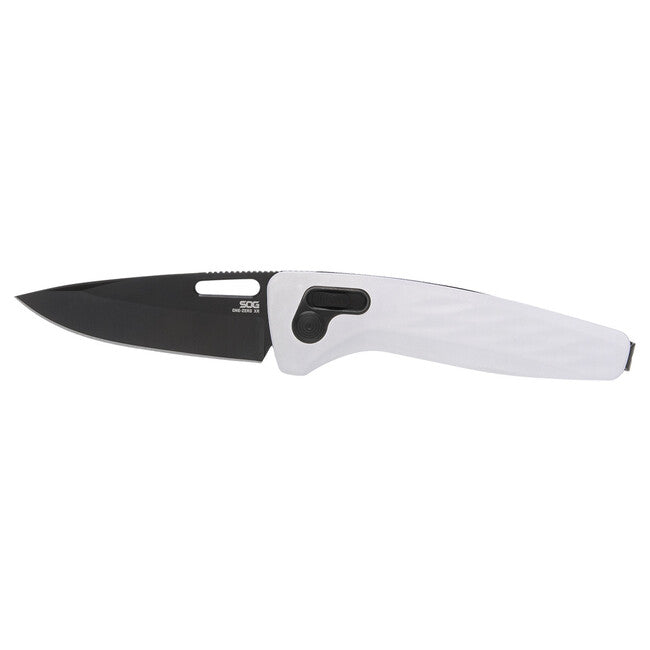 SOG ONE-ZERO XR Μαχαίρι Με Ασπίδα, Λευκό AL & Black Chrome