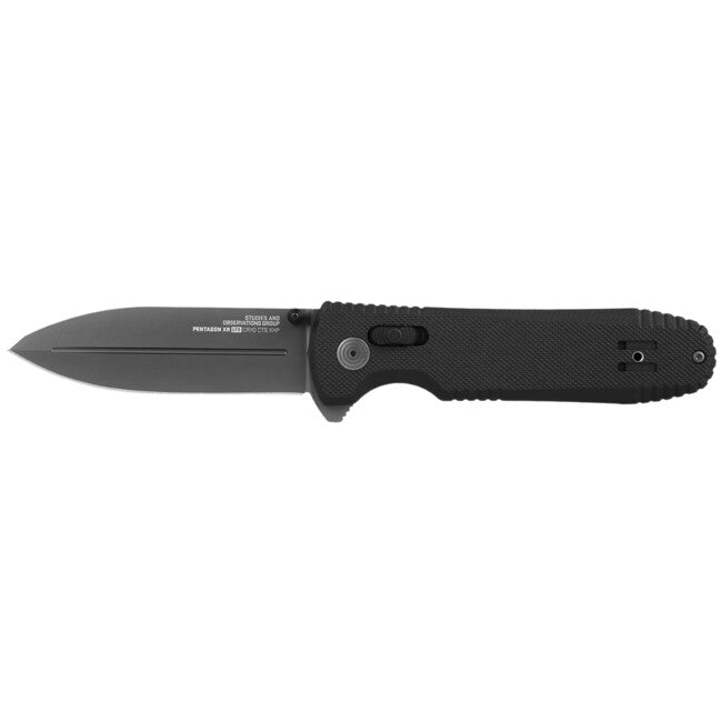 SOG PENTAGON XR LTE Αναδιπλούμενο Μαχαίρι, Black & Graphite