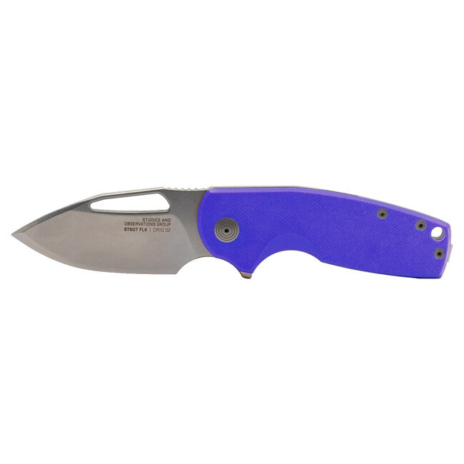 SOG Stout FLK Μαχαίρι Αναδιπλούμενο, Μπλε + Stonewash