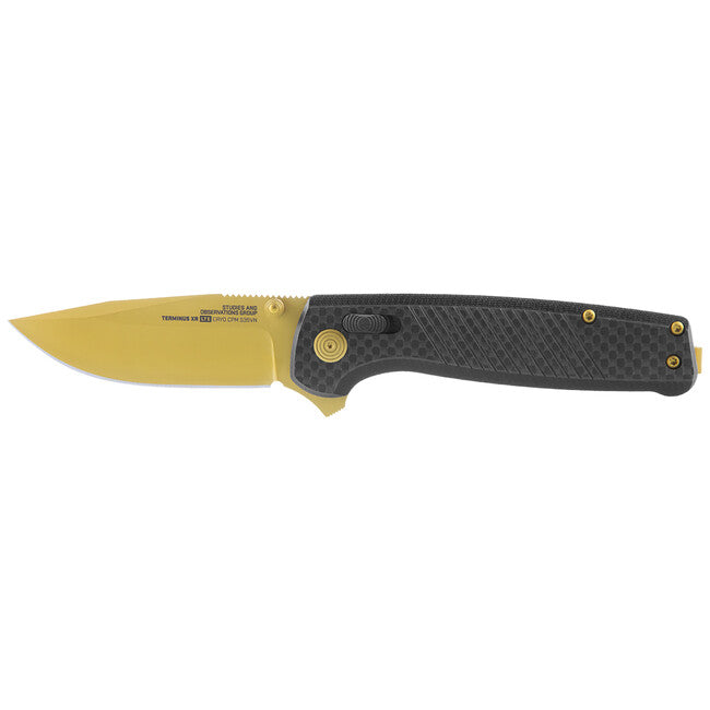 SOG TERMINUS XR LTE Μαχαίρι Διπλής Δράσης - CARBON & GOLD