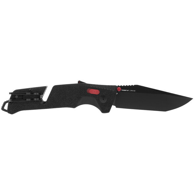 SOG TRIDENT AT Φυλλόμαχαιρο Αναδιπλούμενο, Black & Red, tanto