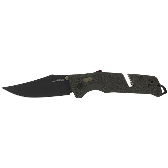 SOG TRIDENT AT Μαχαίρι με Μηχανισμό Κλεισίματος, Λαδί