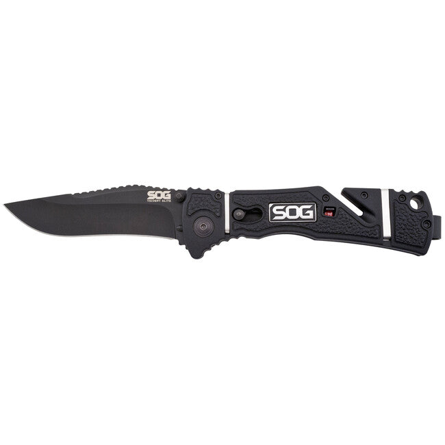 SOG Trident Elite Μαχαίρι Χειρός, Black TiNi
