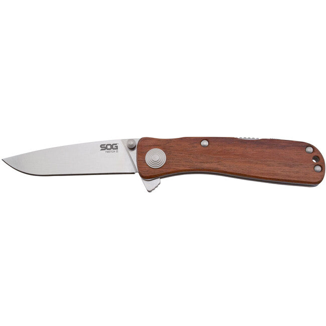 SOG TWITCH II Μαχαίρι Αναδιπλούμενο - WOOD HANDLE