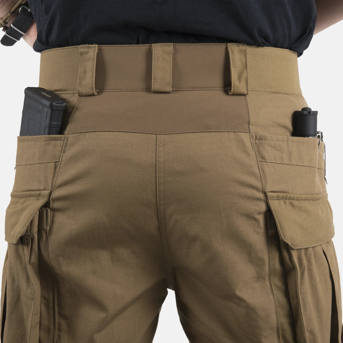 Helikon-Tex MBDU nohavice NyCo Ripstop, PL Woodland – detail 2