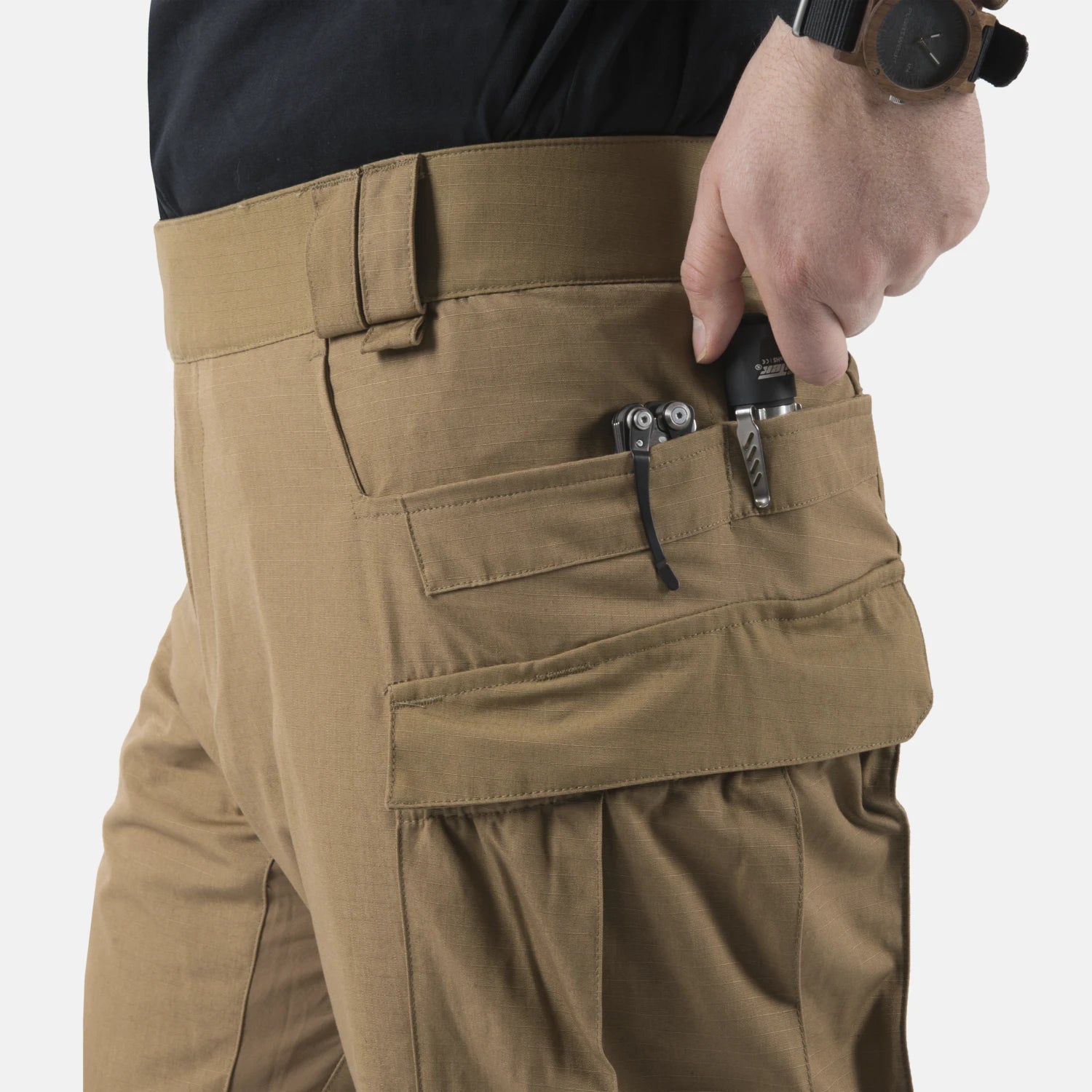 Helikon-Tex MBDU nohavice NyCo Ripstop, MultiCam Black™ – detail 7