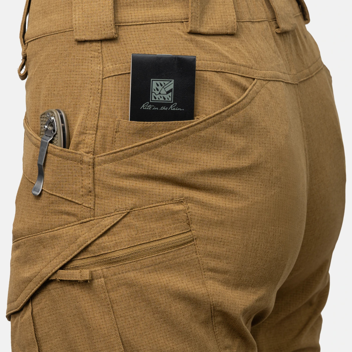 Helikon-Tex OTS Ultra AeroTech kraťasy, black – detail 3