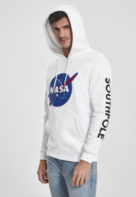 NASA Southpole Insignia Logo Φούτερ με Κουκούλα Ανδρικό