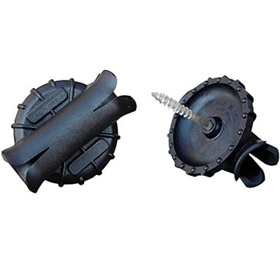 Speed Cinch Spinner Outdoor Βίδα Στερέωσης, μαύρο, 2 τεμ.