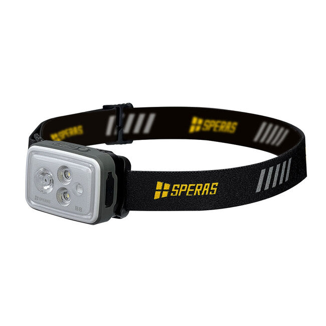 Speras B8 Φακός Κεφαλής 700lm 1800mAh
