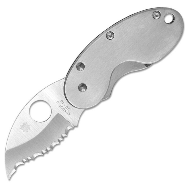 Spyderco Cricket Μαχαίρι Τσέπης Ολό-Ατσάλινο, 4,7 εκ.