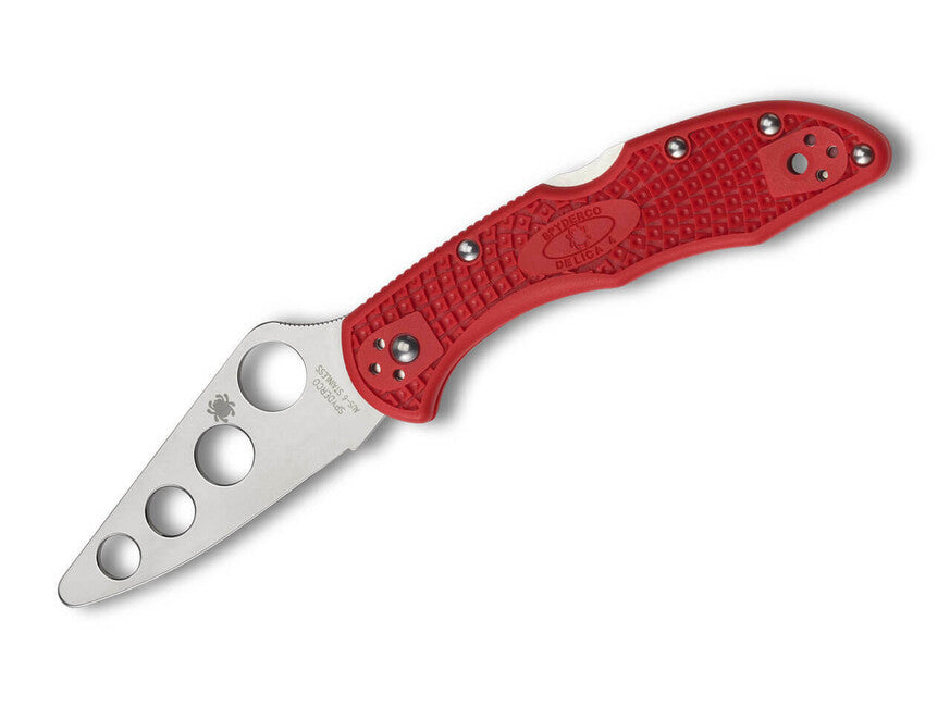 Spyderco Delica 4 Lightweight Trainer Εκπαιδευτικό Μαχαίρι, Κόκκινο