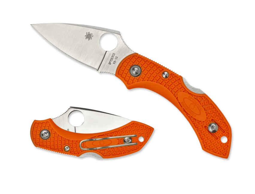Spyderco Dragonfly 2 Lightweight Μαχαίρι Τσέπης FRN, Πορτοκαλί, 5,7 cm