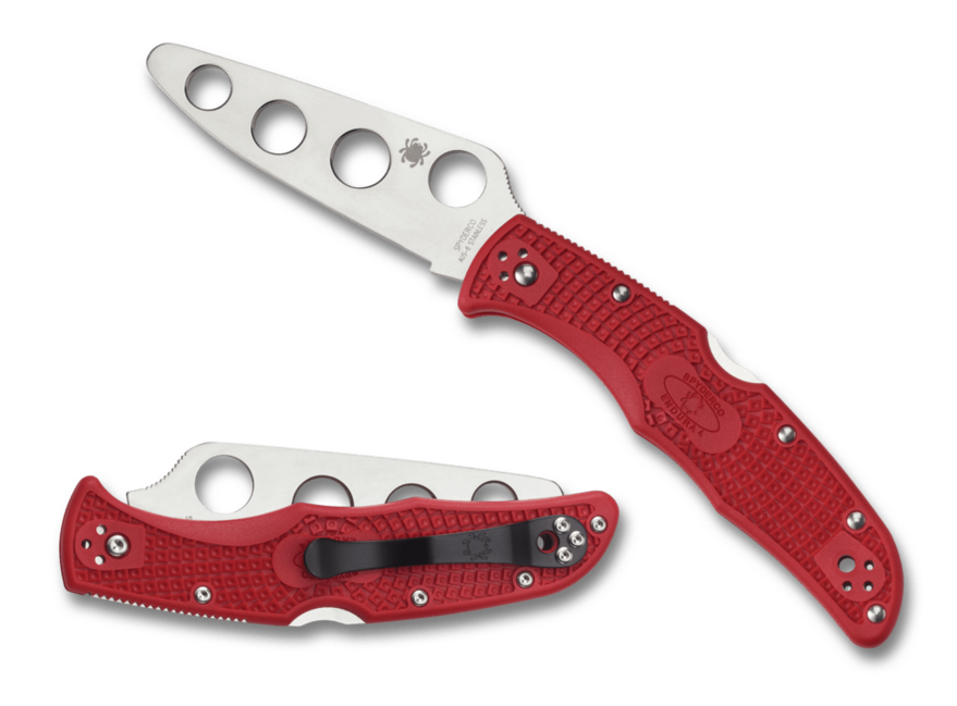 Spyderco Endura 4 Trainer Μαχαίρι, Κόκκινο, FRN, 9,1 cm